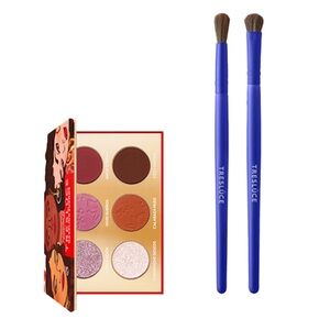 Tresluce Beauty Dazzling Suenos Kit Eyeshadow Palette Makeup Brush Set Becky G
